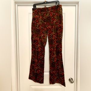 Harold’s Vintage floral prints pants, size 10